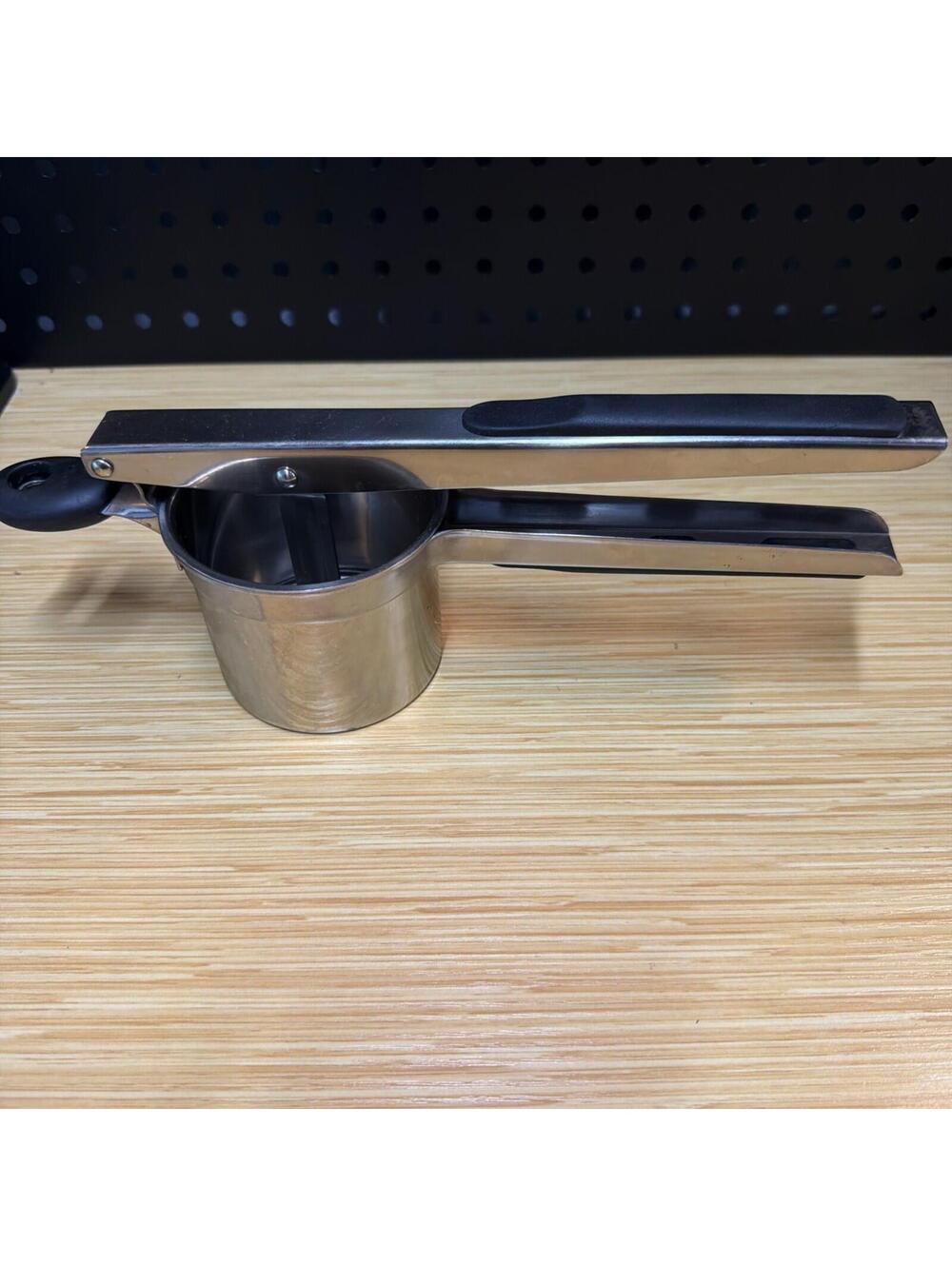 OXO Good Grips Potato Ricer Stainless Steel Press Masher Kitchen Tool Soft Grip